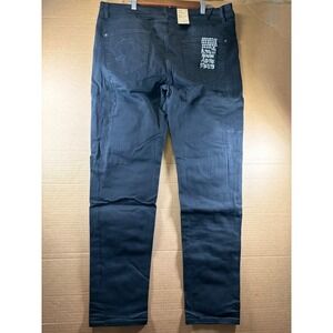 Ksubi Van Winkle Hunter Jeans Mens 38 Black Distressed Skinny Fit Denim NWT